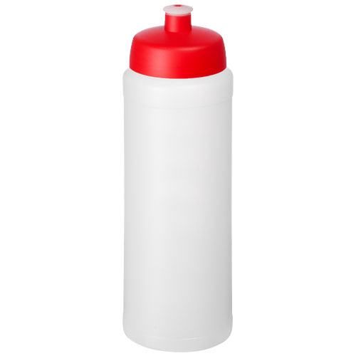 Bouteille de sport publicitaire 750 ml - Baseline Plus Translucide et Rouge